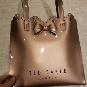 Ted Baker small shopping bag with bow details